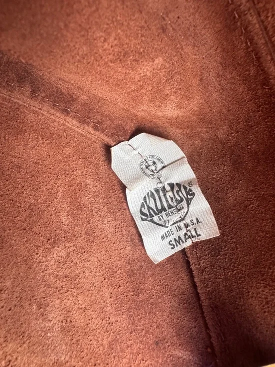 Henschel Western-style hat appears to be a suede leather model - Picture 8 of 8